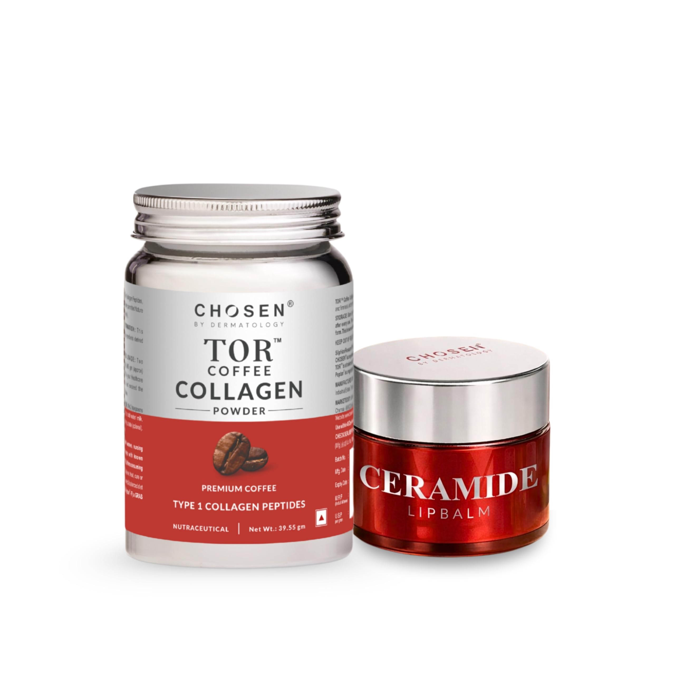 CHOSEN® Glow & Repair Bundle | TOR Coffee Collagen 7-Day Pack + Ceramide Lip Balm 8g-image-30