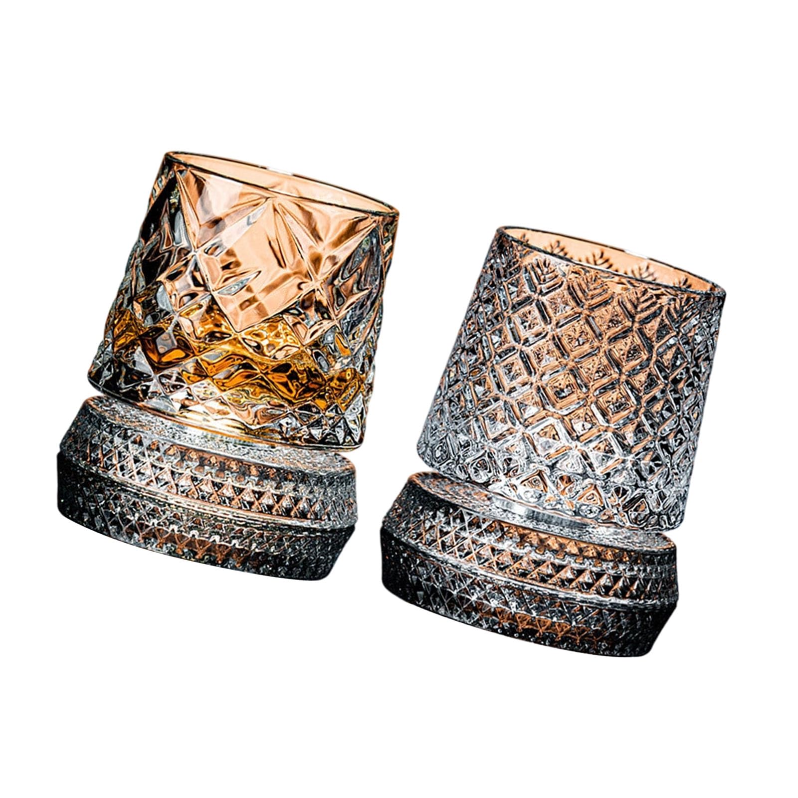 our fave Of 2 Crafted Glass Cups That Turn Enhancing Every Sip Elegant Irish Glass Set