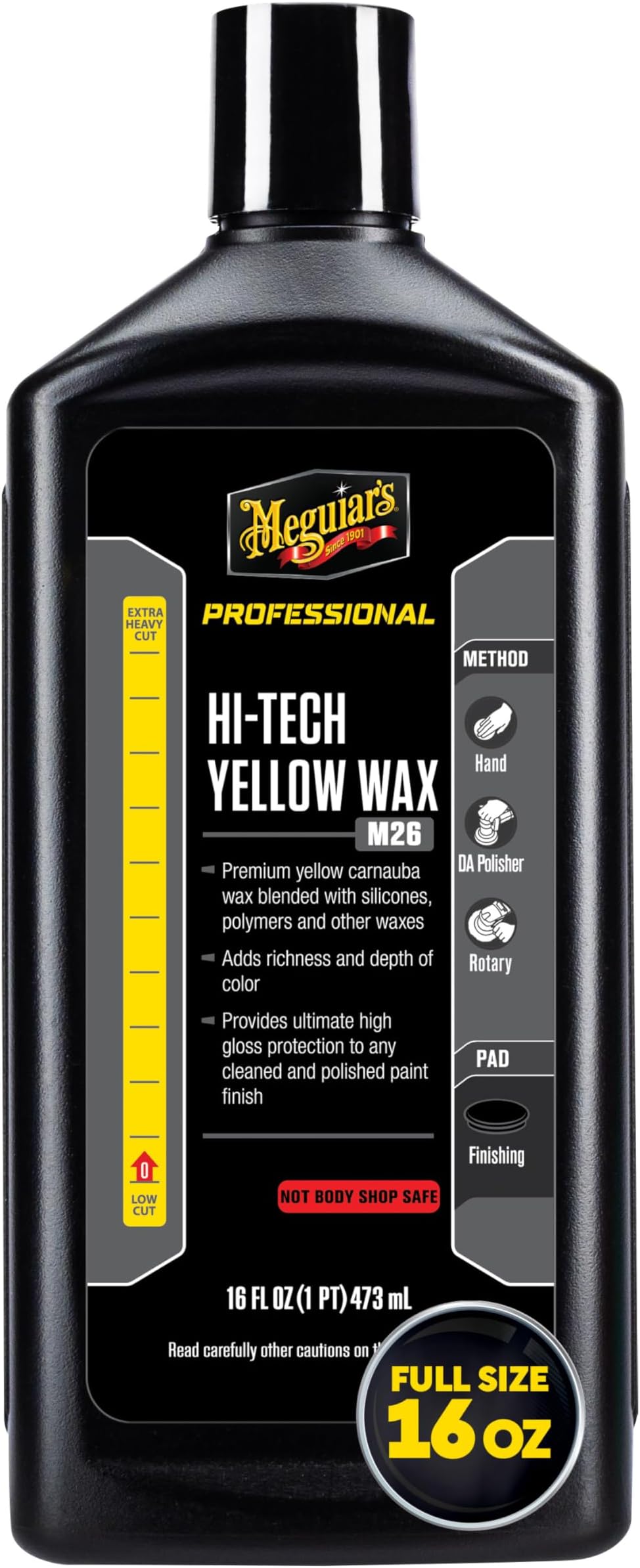 Meguiar's Hybrid Ceramic Liquid Car Wax, Advanced SiO2 Technology for ...