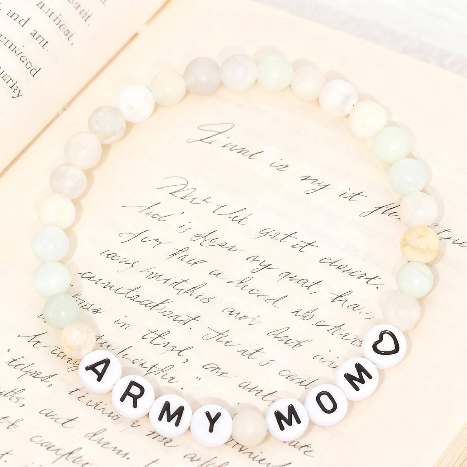 Kivosliviz Army Mom Gifts for Women Bracelet Military Birthday Mothers Day Proud Army Mom Jewelry - Image 4