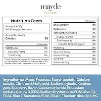 Vista 7 de Mayde Perlas de Boba Popping para bebidas, postres y cuencos de desayuno (sabor a arándanos, 7 libras)