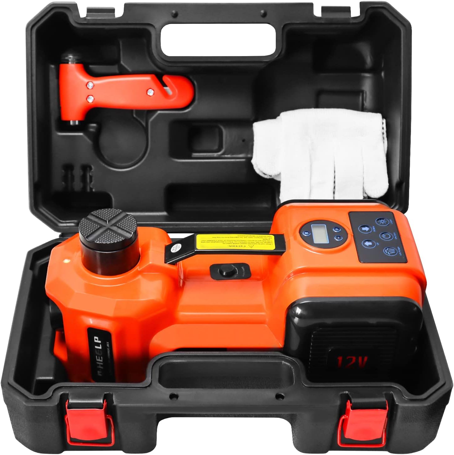 EHEELP Electric Car Jack Kit 5Ton 12V Hydraulic Car Jack Lift for SUV