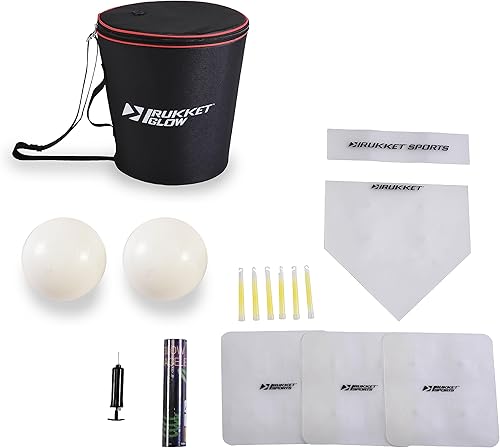 Rukket Glow Quick Charger, LED Recharging Bag for Glow-in-The-Dark Golf, Kickball, Dodgeball, Flag Football, Baseball, Softball, Badminton,