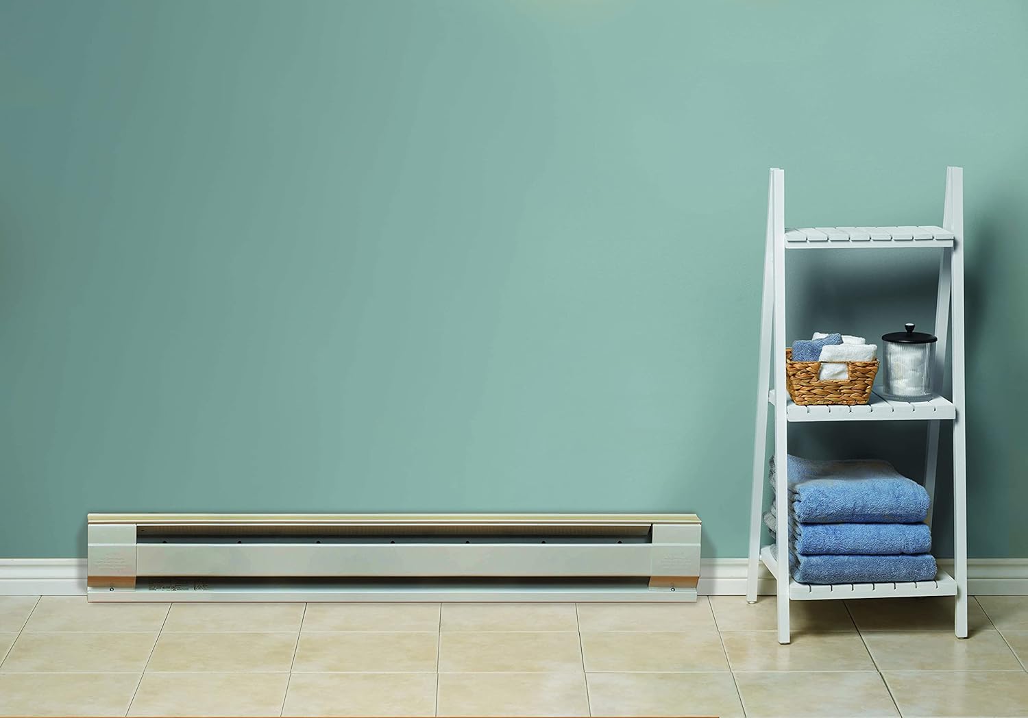 Crazy Deals Cadet 2F500-8A Electric Baseboard, 208 Volt, 500 Watt, Almond