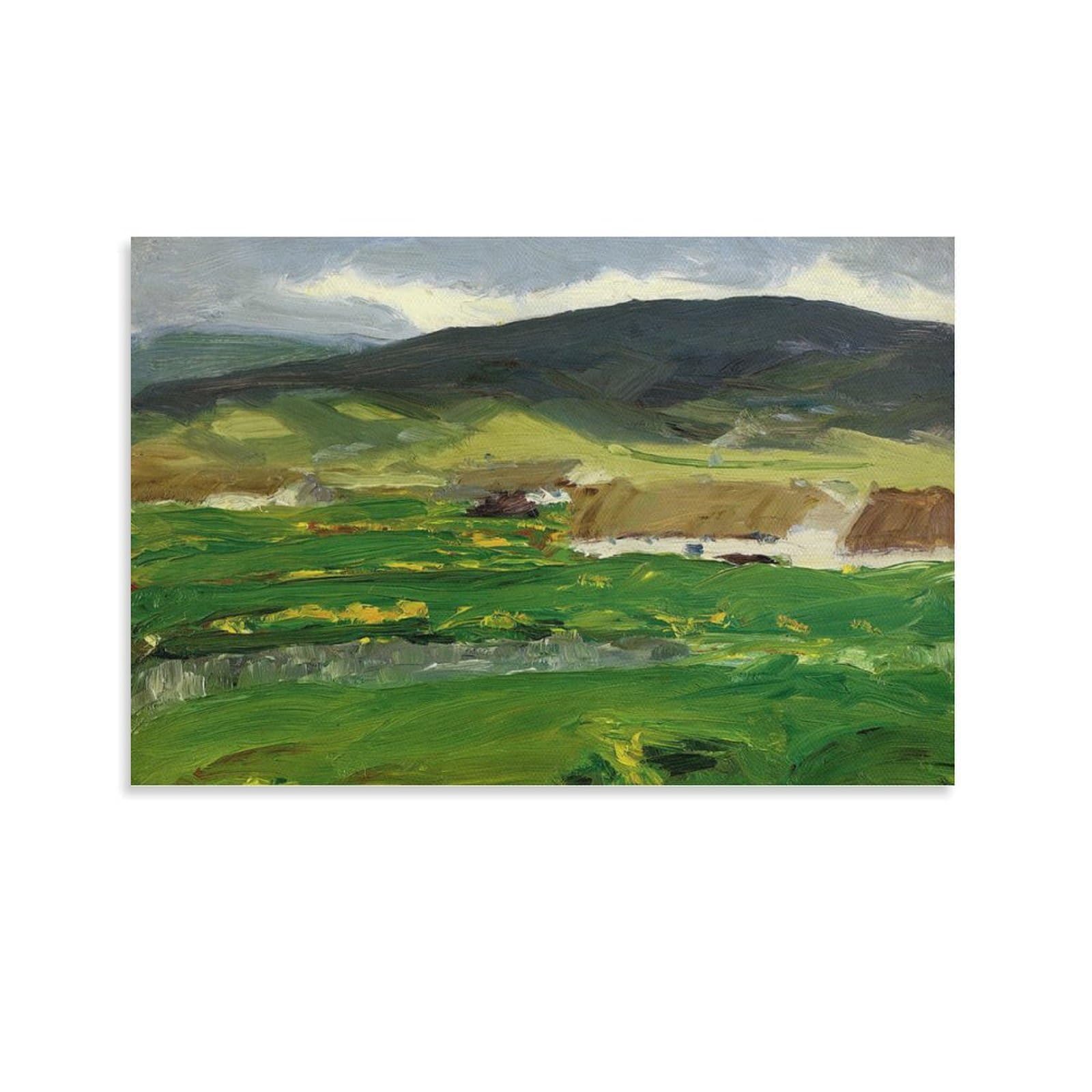 Robert Henri O’Malley Home (Achill Island, County Mayo, Ireland) Room Aesthetic Poster Print Art Wall Painting Canvas Posters Gifts Modern Bedroom Decor 20x30inch(50x75cm)