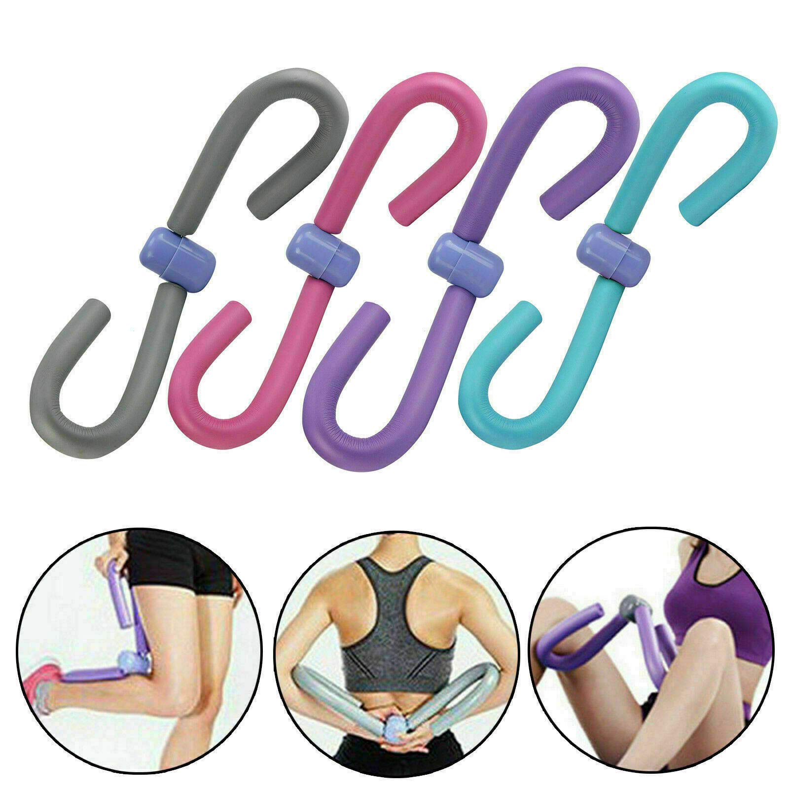 XZWJ Thigh Master Exercise Equipment, Thigh Inner Outer Arm Leg Fat Master Exercises Trainer Slim Muscle Workout Toner, Tone Your Arms, Butt, Chest & Thighs