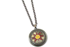 Dark Solaire of Astora Prepare to Praise The Sun Pendant Necklace