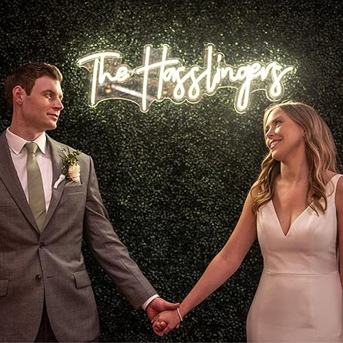 Miniatura 8 de Letrero de neón personalizado, luz LED de neón personalizada para boda, cumpleaños, bar, salón, decoración de negocios, letrero de nombre