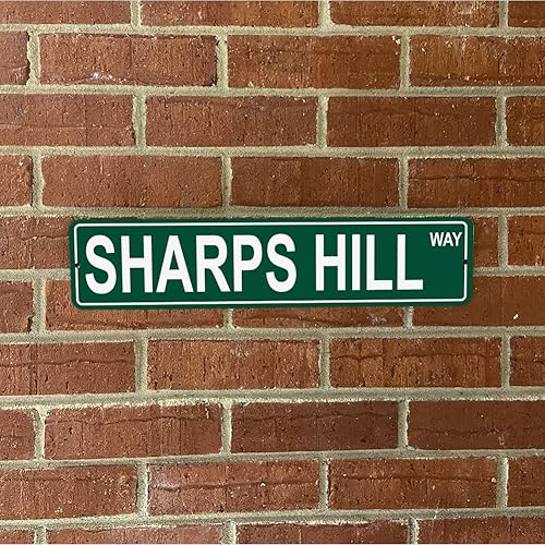 Vista 375 de Ohio Mountains Pick Your Mountain Compatible/repuesto para Ballards Hill United States Mountain Aluminio Metal Tin Street Sign Style decoración