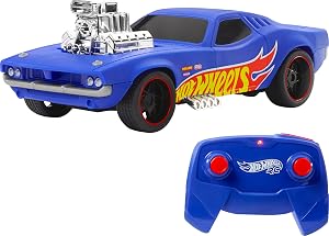 Hot Wheels 1:16 Scale RC Rodger Dodger Toy Car, Special 50th Anniversary Edition Remote Control Vehicle