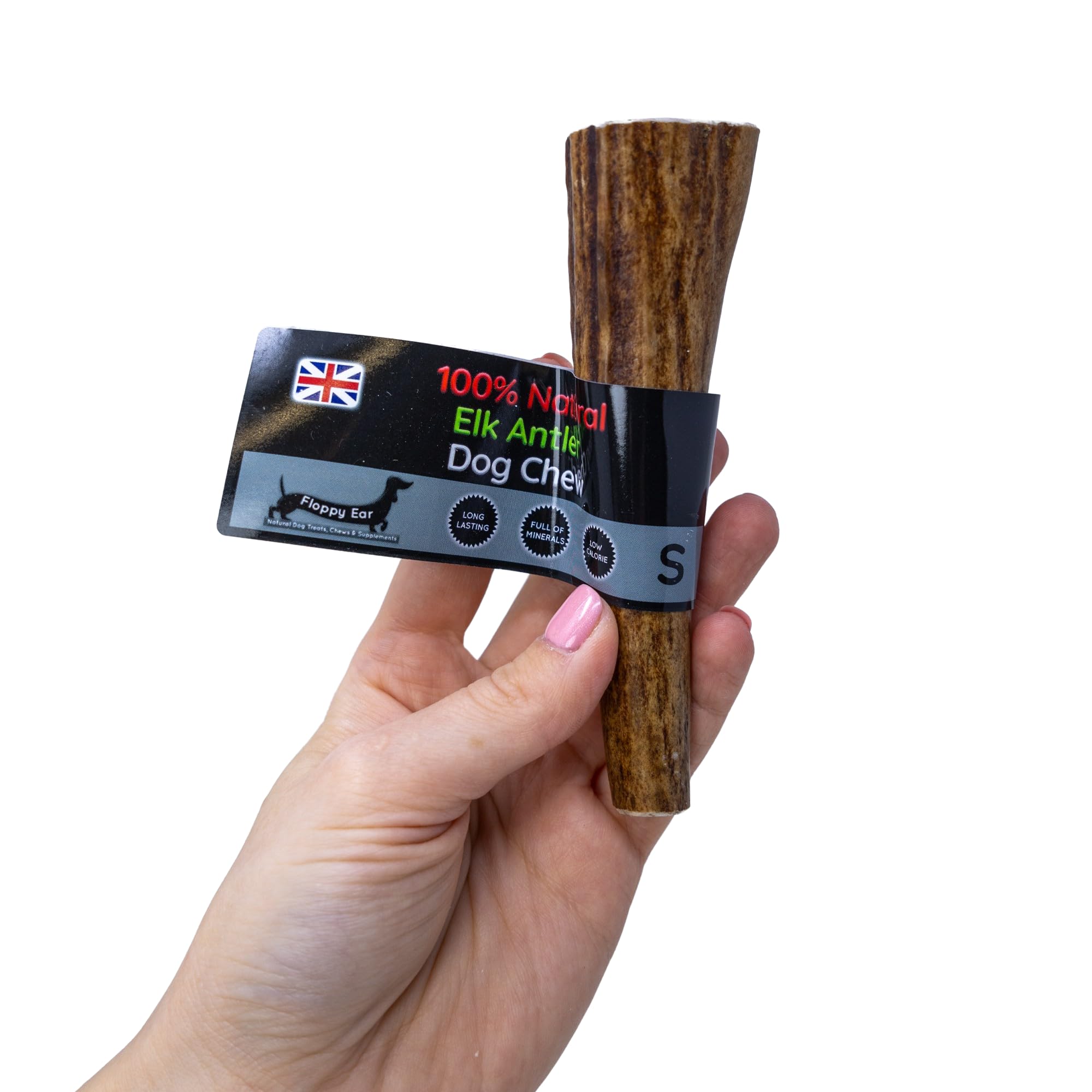 Elk Antler Dog Chews (2 x Small 50-75g chews), 75 g (Pack of 2)