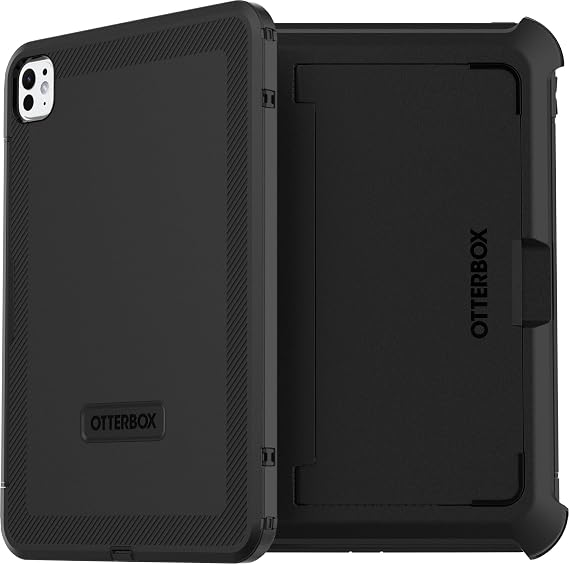 OtterBox Defender Series Case for iPad Pro 11-inch (M4 and M5) - Black | Ultra-Thin, Protective Minimalist Phone Case for Samsung Galaxy, Wireless Charging Compatible, Sleek, Pocket-Friendly Design