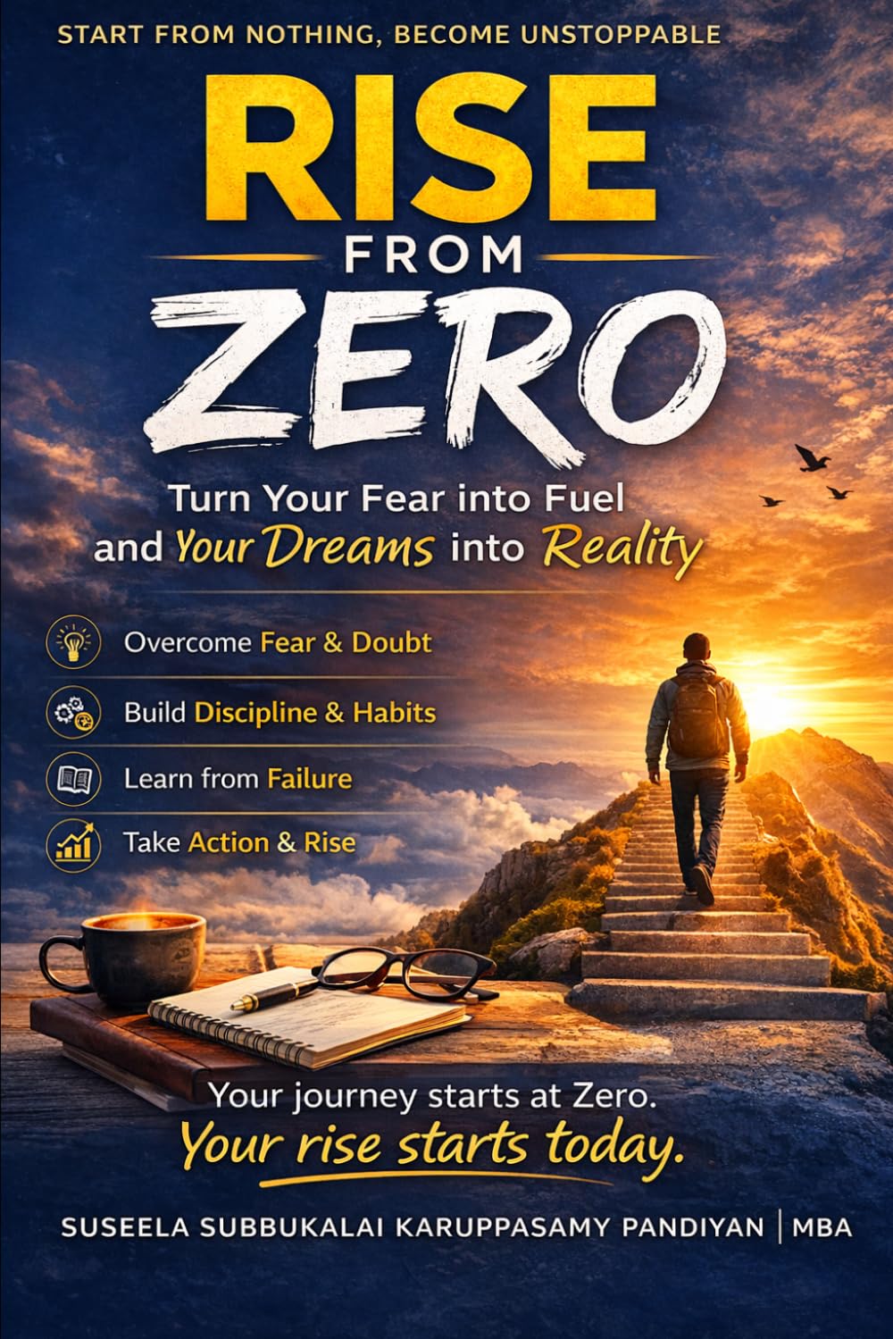 Rise Form Zero: How to Build Your Life, Overcome Obstacles, and Achieve Success from Scratch