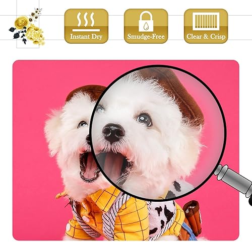 Miniatura 5 de A-SUB 50 hojas de papel fotográfico brillante de alta calidad de 11 x 17 pulgadas y 50 hojas de papel fotográfico brillante de alta calidad de 13 x