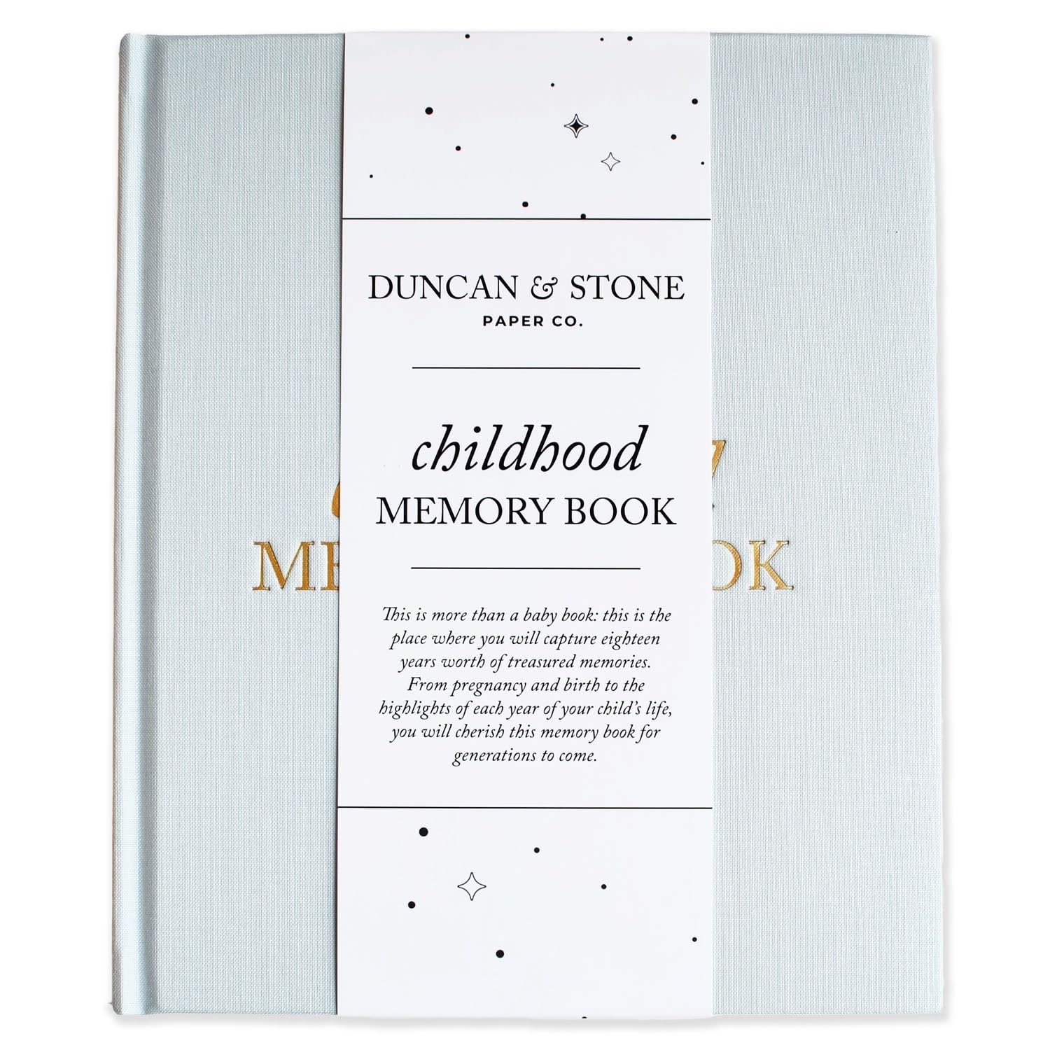 Childhood Memory Book - Elegant Child Memory Book For Kids
