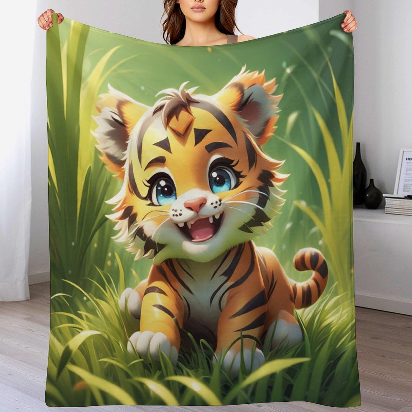 Couverture polaire tigre l'histoire d'un confort moelleux et réconfortant
