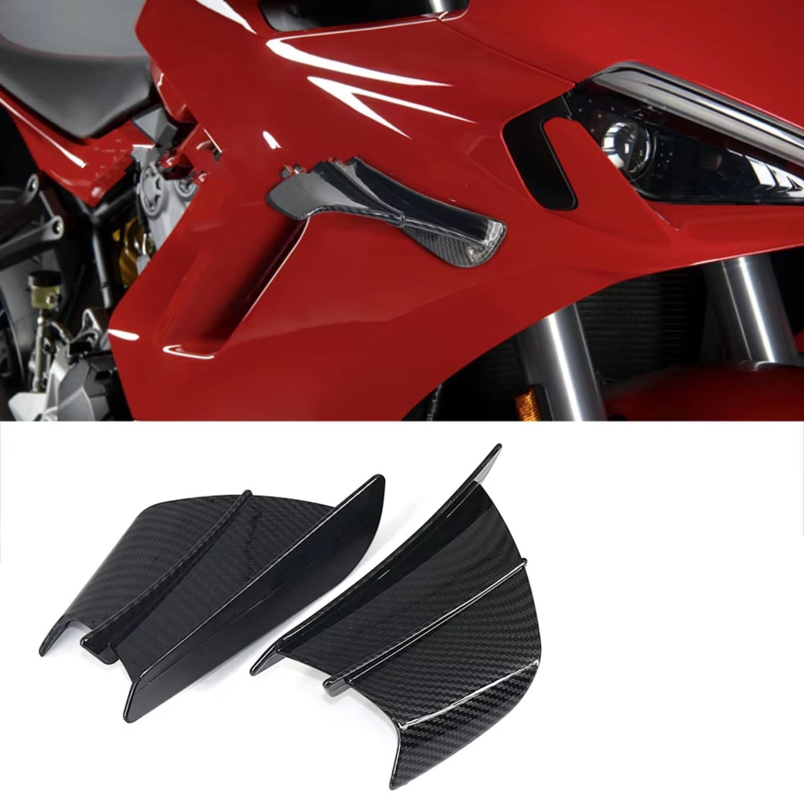 りゅう バイク用固定翼 Compatible With Ducati For Panigale 1199 For