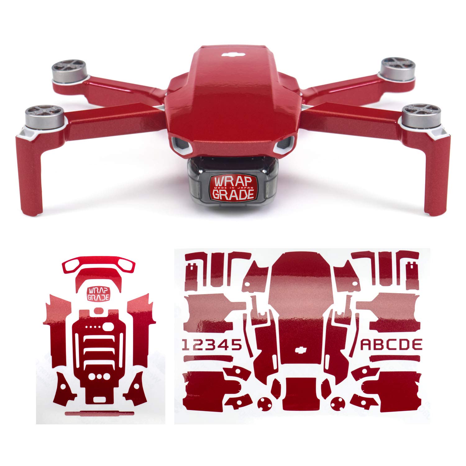 Wrapgrade Skin Compatible con dji Mavic Mini (Army Green) — view 24