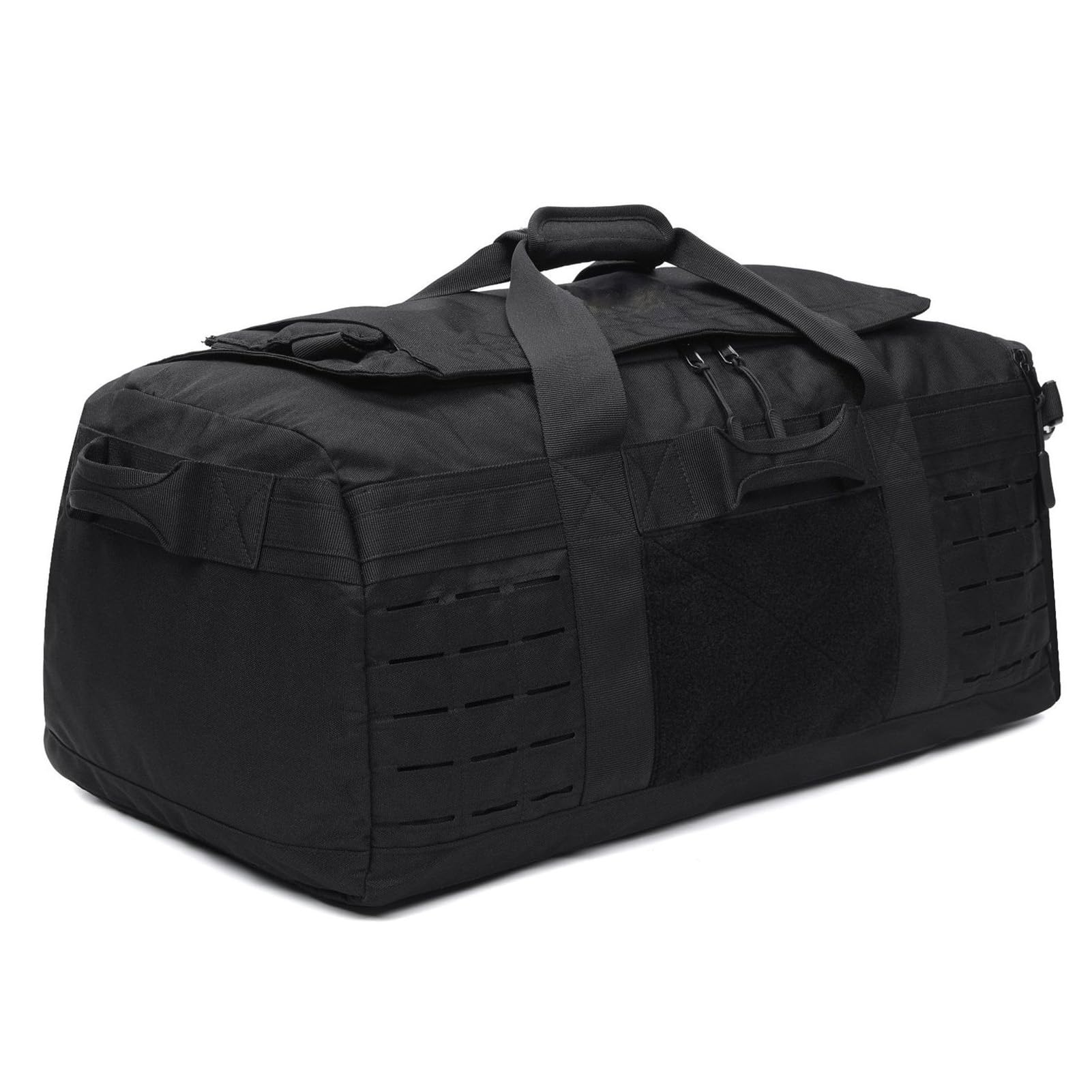 Drfeify Borsone da Viaggio, Zaino da Palestra Multifunzionale in Nylon da 50 Litri con Tracolla, Ideale per il Campeggio e l'escursionismo (57 * 33 * 22)