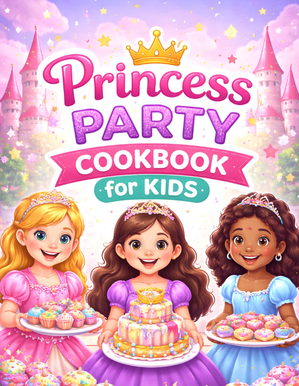 Princess Party Cookbook for Kids: Easy, and Fun Recipes for Birthdays, Tea Parties, and Special Celebrations
