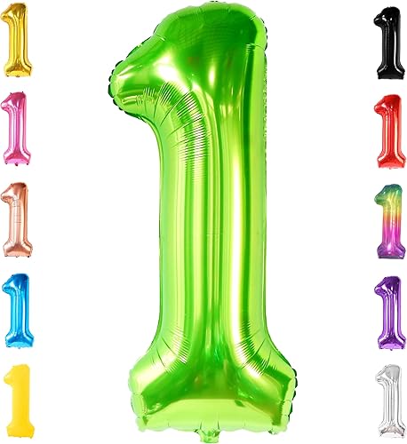 Miniatura 752 de KatchOn, Globo dorado gigante del número 8 de 40 pulgadas, globo dorado del número 8 para decoraciones de cumpleaños de 8 años para niñas