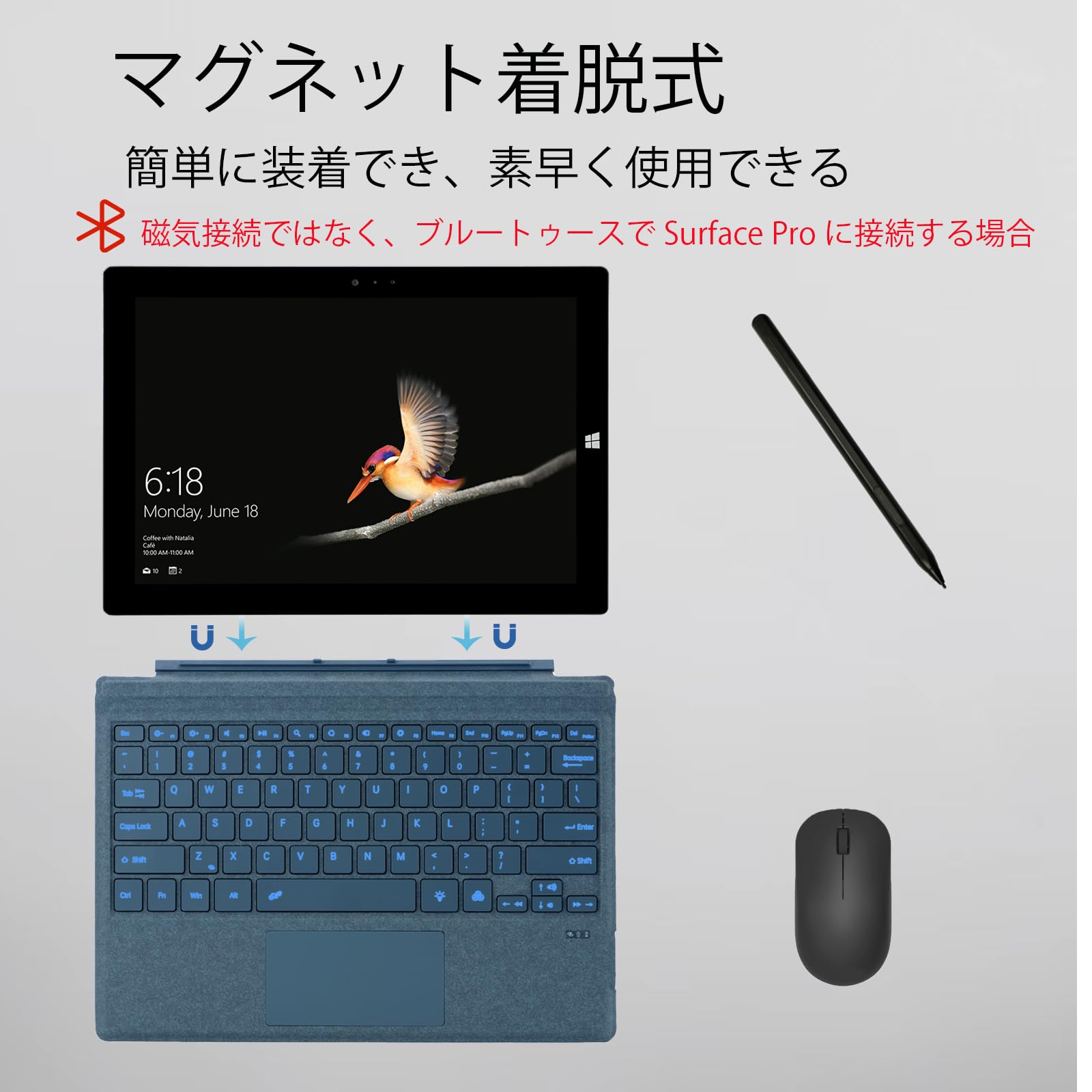 Amazon | マイクロソフトの Surface Pro の世代 7+ のためのタイプ 