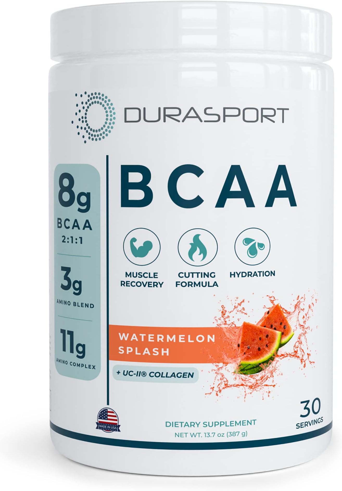 Durasport 11g Sport BCAA Muscle Recovery, Energy