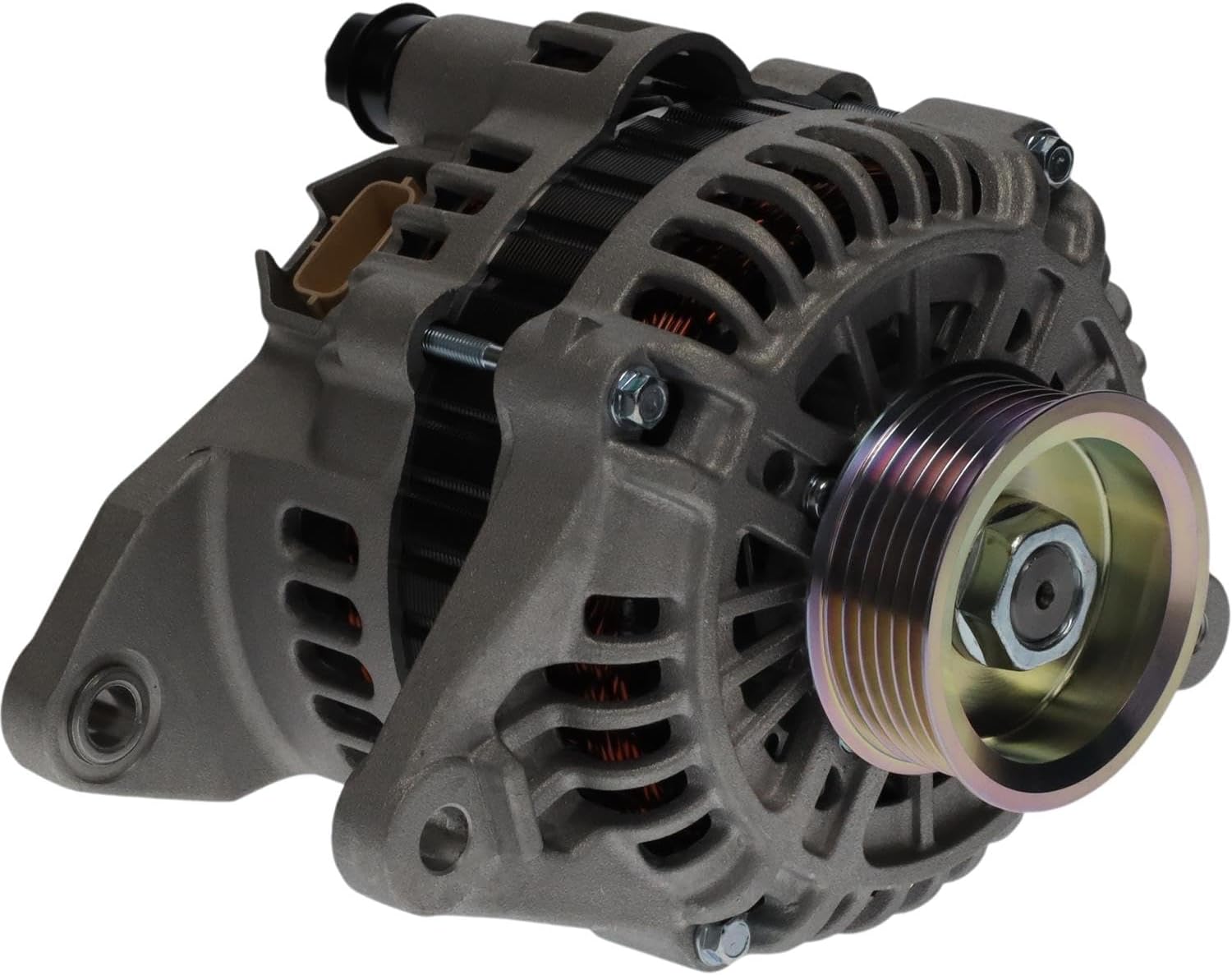 OEG Parts New 90A Alternator Compatible With Mitsubishi Lancer 2.0L 2003 2004 2005 2006 03-06 DE, ES, Evolution GSR, Evolution MR, GT, GTS, LS, SE, Ralliart, OZ 11053N A003TB1791 AMT0171 MD366831