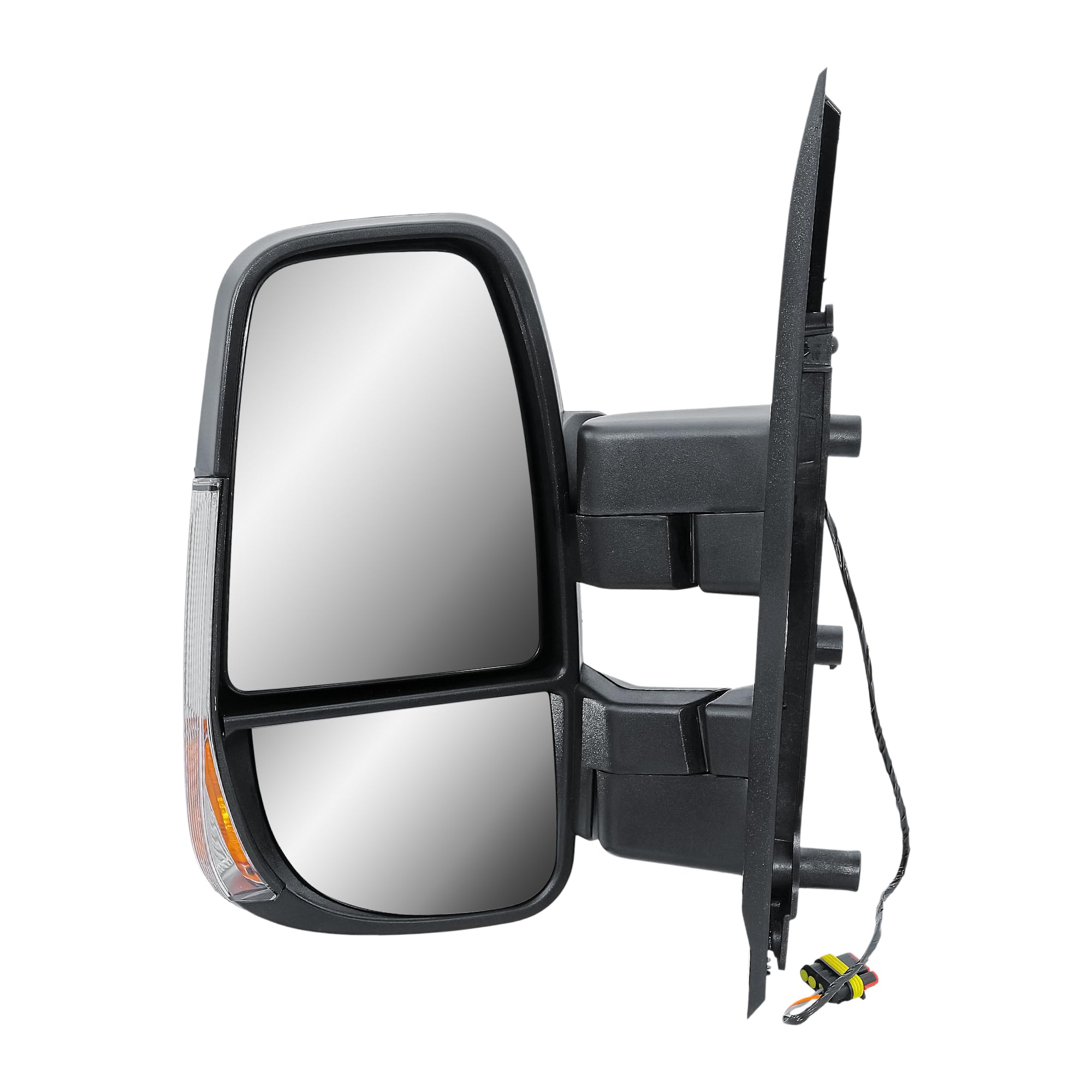 Specchietto retrovisore esterno sinistro manuale non riscaldabile con indicatore di direzione per IVECO Daily VI camion 2014-2025