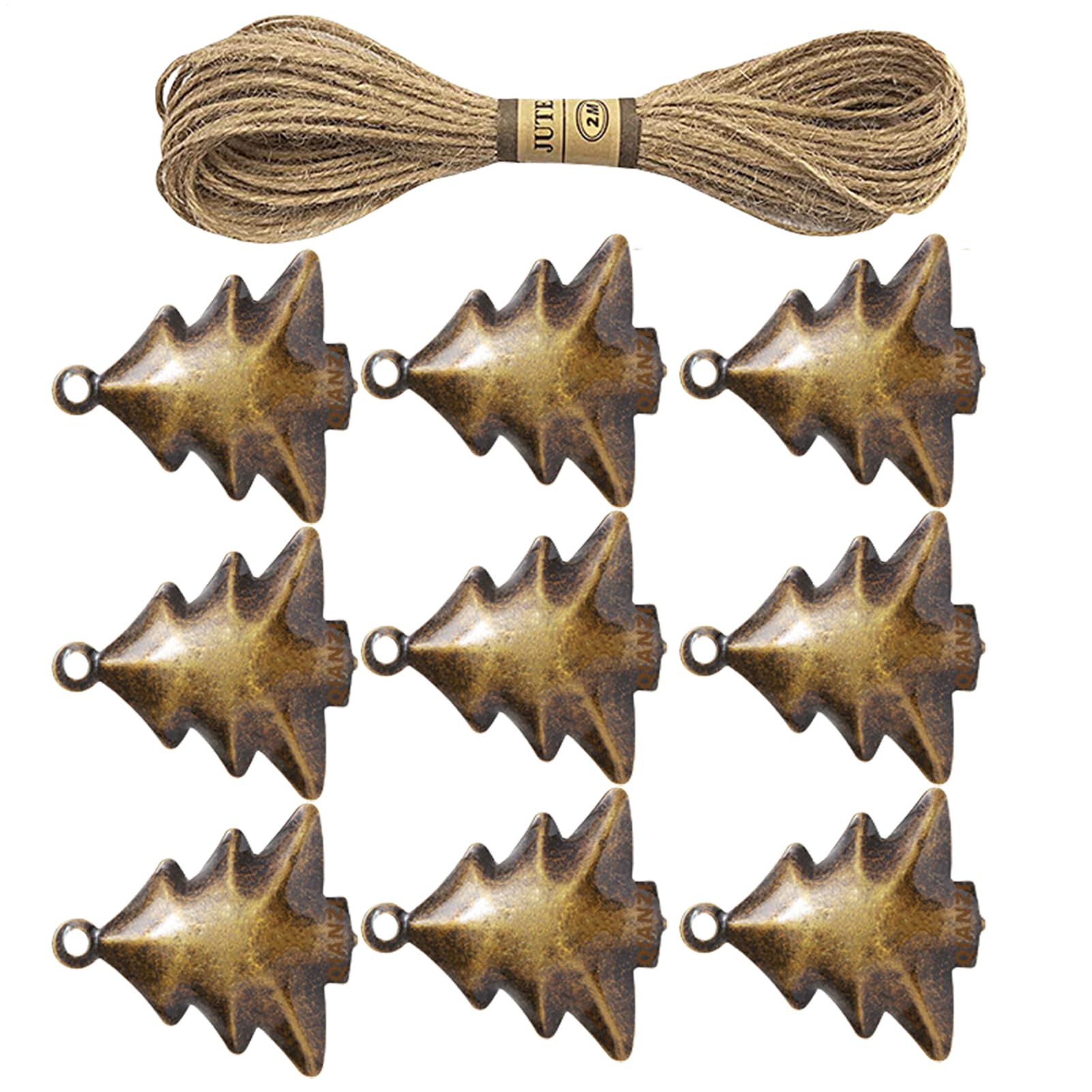 Campanelle Natalizie Decorazione a Ciondolo