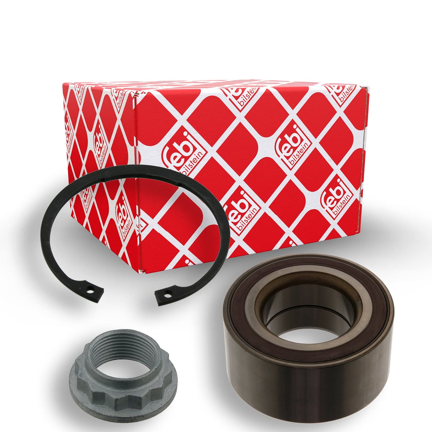 Wheel Bearing Kit fits BMW 430D 3.0D Rear 13 to 20 N57D30A 33416792361 Febi New