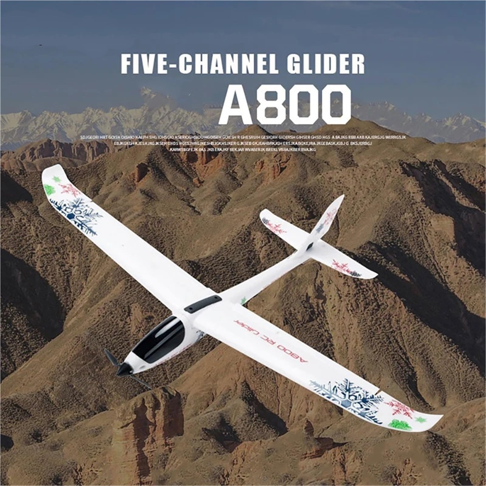 Amazon | 5CH ラジコン グライダー A800 14+ 向け 3D/6G切替 EPO素材