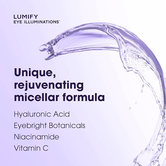 LUMIFY Eye Illuminations 3-in-1 Micellar Water & Makeup Remover 5.4 FL OZ
