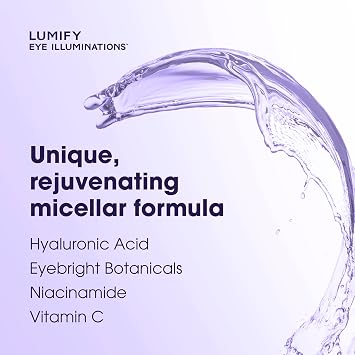 LUMIFY Eye Illuminations 3-in-1 Micellar Water & Makeup Remover 5.4 FL OZ