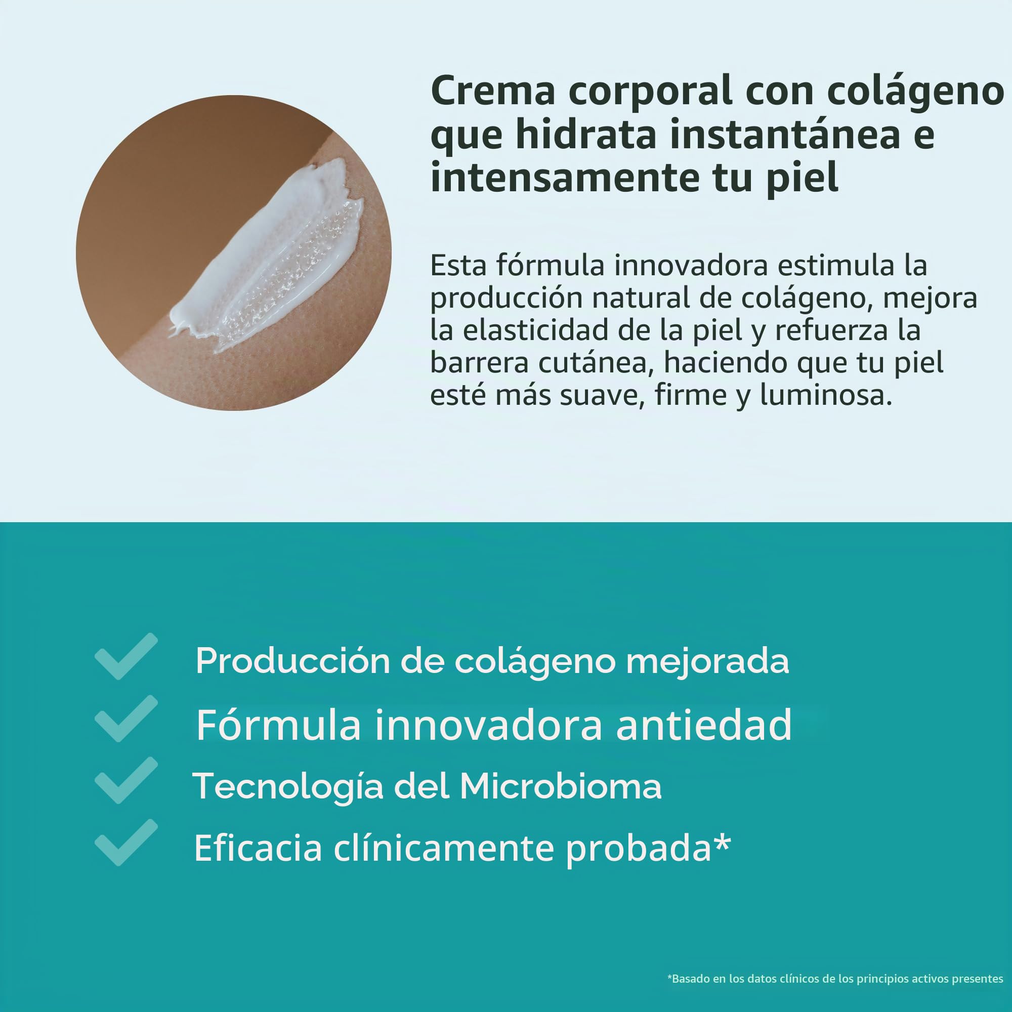 Remescar Collagen Body Crema de Día + Crema Corporal de Noche – Rutina Corporal Antiedad Día y Noche – Hidratación Profunda, Elasticidad y Firmeza – Ácido Hialurónico y Tecnología Microbioma – 200 ml