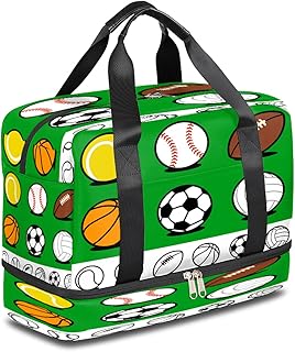 Bolsa esportiva de viagem de basquete esportiva de bola para mulheres meninas grande bolsa de fim de semana bolsa de mão bolsa de bagagem bolsa esportiva bolsa de ginástica para viagem férias acampamento