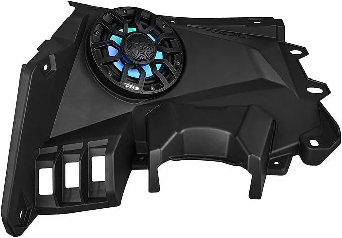 Panel de tablero DS18 CA-X3DS6LDV2 con parlantes 6.5" y luces LED para Can-Am Maverick X3 2017-2023 par miniatura 7