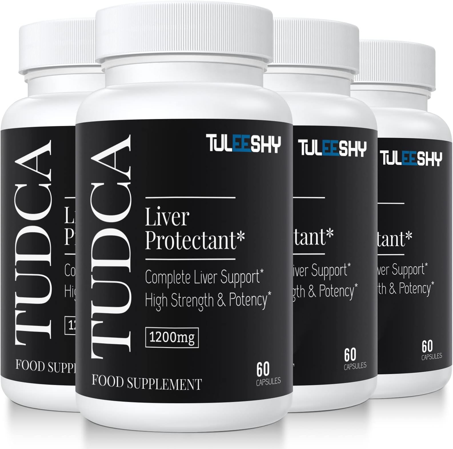1200 mg TUDCA Supplement | 240 Capsules | Tauroursodeoxycholic Acid - TUDCA Bile Salts for Liver and Digestion, Non-Animal Formula