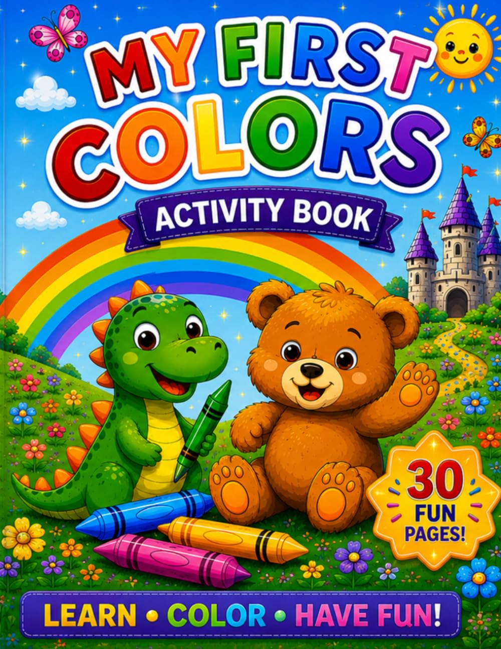 MY FIRST COLORS: ACTIVITY BOOK (My First Learning Books)