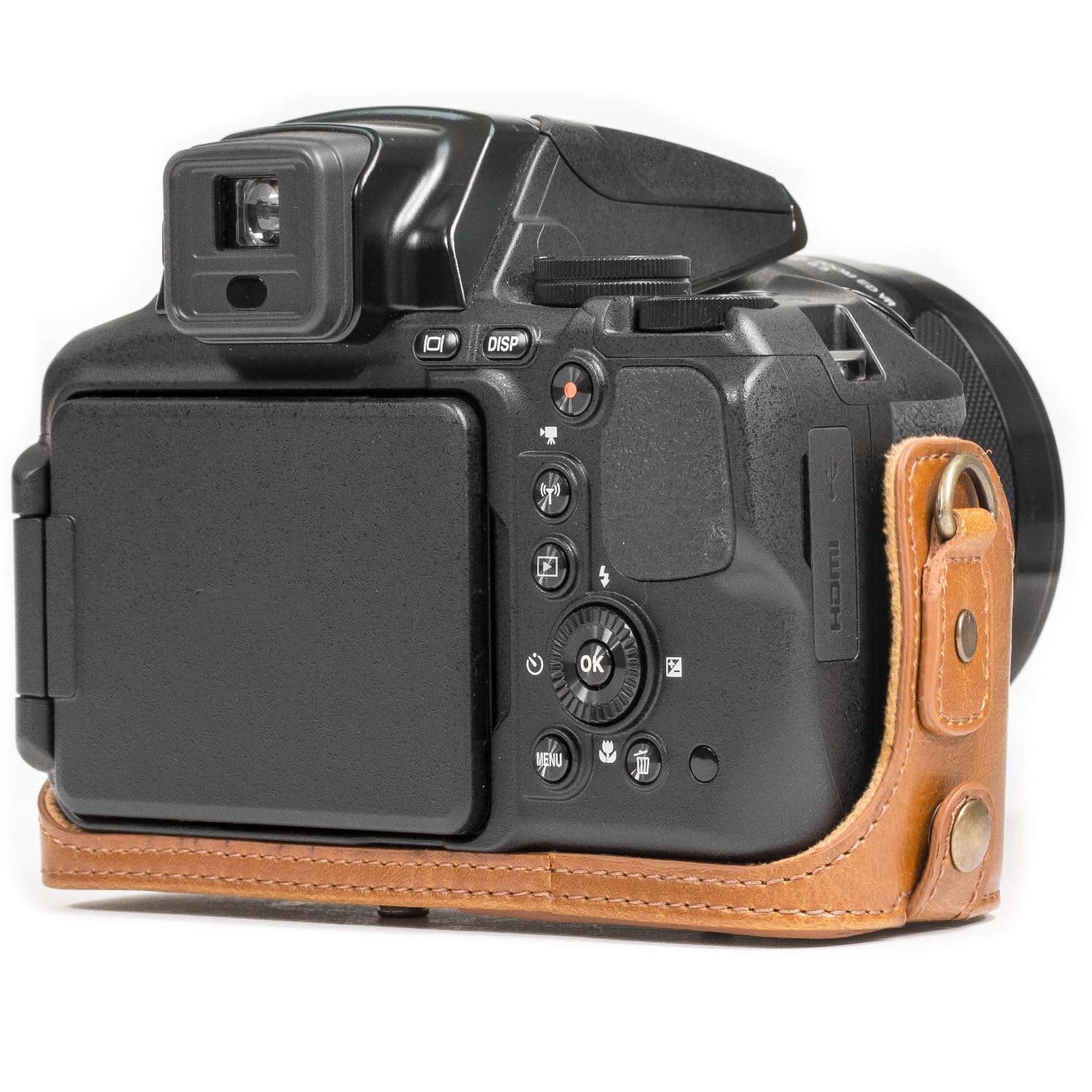 Nikon COOLPIX P900 　外箱、ポーチその他小物付属 Amazon.co.jp: MegaGear レザーカメラケース Nikon Coolpix P900
