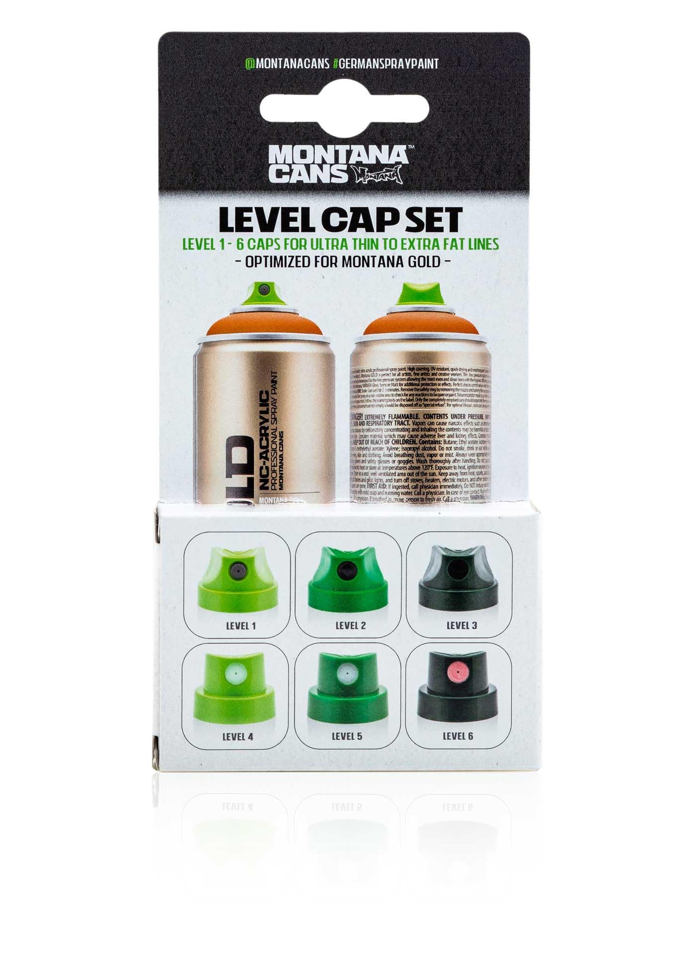 Montana Cans Montana GOLD 6 Green Capset Spray Paint Cap