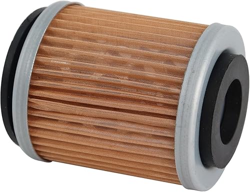 Miniatura 3 de KN142 - Filtro de aceite compatible con Yamaha YFM350 YFP350 YFM350X Warrior YFM350FW YFM400 Big Bear Wolverine YZ426F YZ250 YZ400F Reemplazar HF142