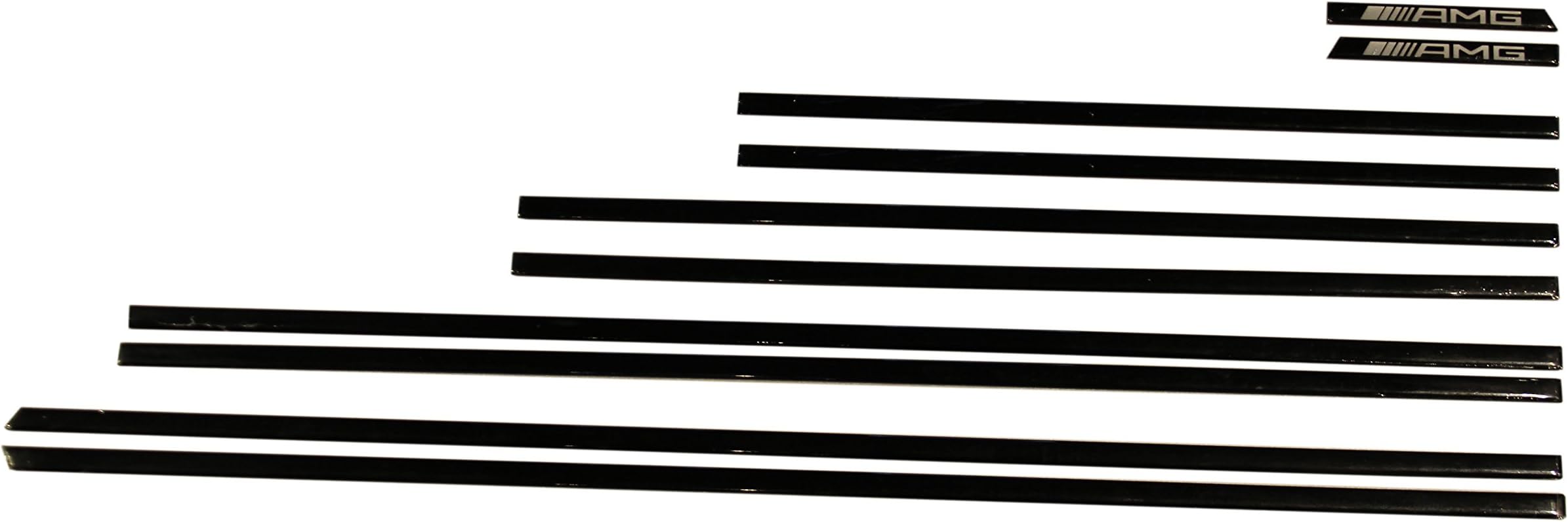 Mercedes G wagon handle moulding molding trim for W463 G55 G500 G63 G65 - Black white carbon fiber