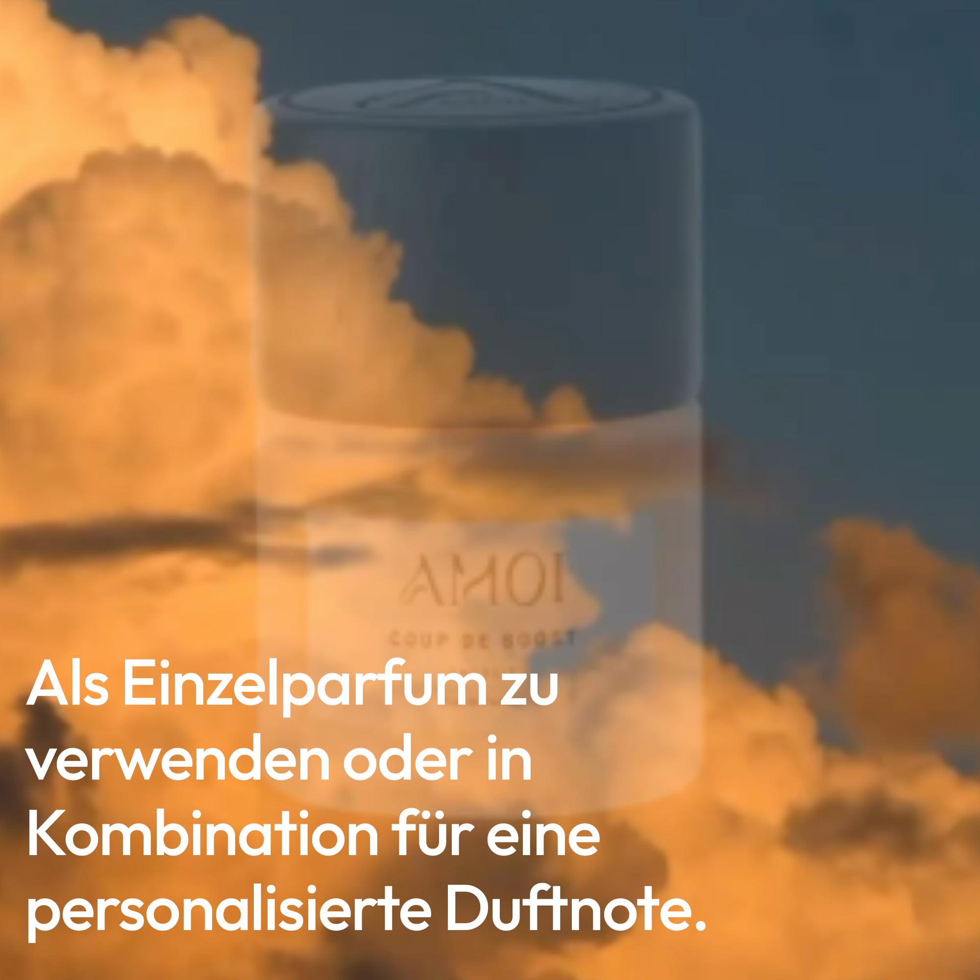 AMOI – Entdecker‑Set: 4 x Eau de Parfum 10 ml – Relax, Focus, Énergie, Joie – Unisex – über 85% natürliche Inhaltsstoffe – Frankreich