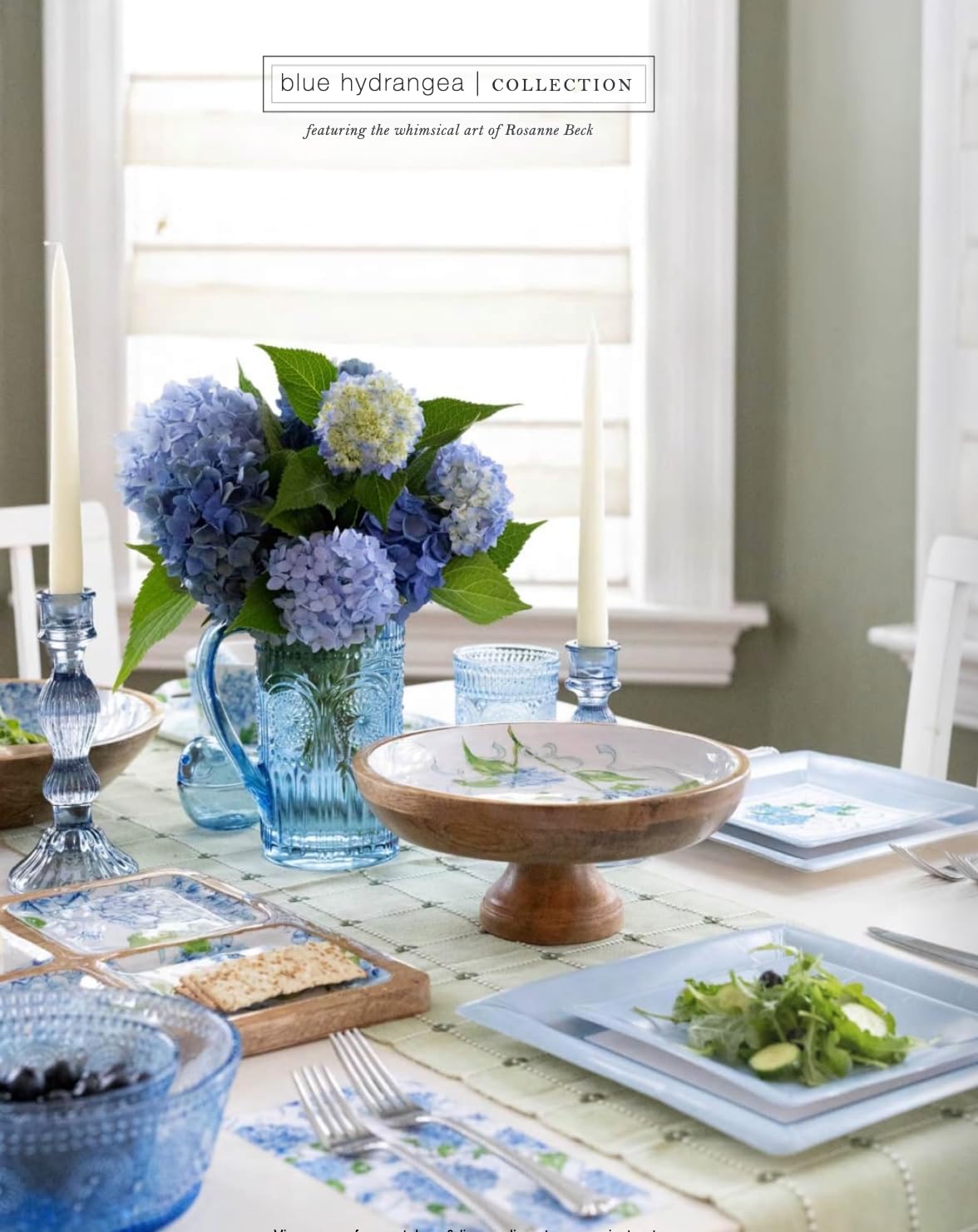 Boston International Vintage-Inspired Glass Pitcher with Embossed Floral Pattern, 4.5" x 7.75", Sky Blue Codi - Image 4