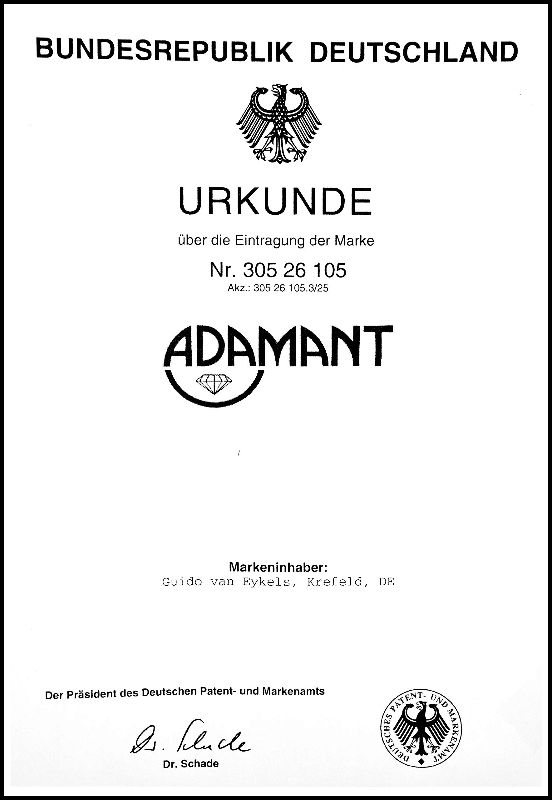 ADAMANT Schützen-Krawatte - Als normale Krawatte oder als fertig gebundene Schützenvereinkrawatte, mit Logo 2 Größen bis XXL- DEUTSCHE MARKENQUALITÄT - Dunkelgün