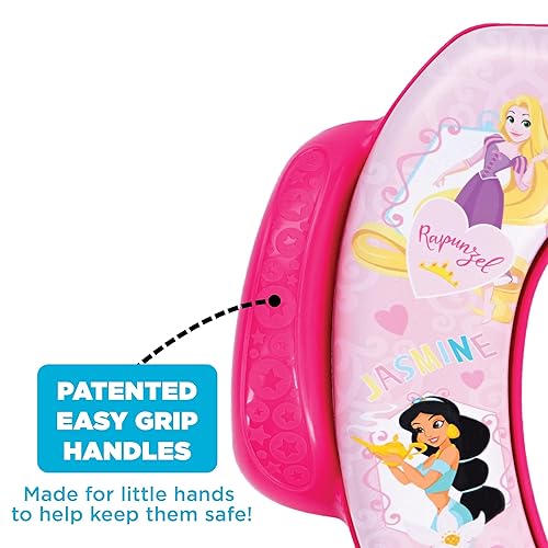 Miniatura 3 de Disney Princess "Loving Life" Soft Potty Seat and Potty Training Seat - Soft Cushion, Baby Potty Training, Safe, Easy to Clean