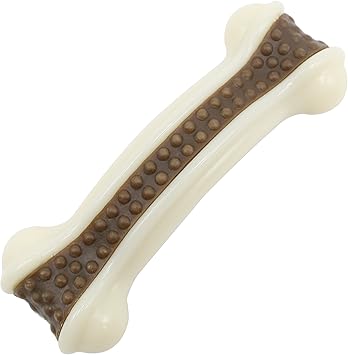 Amazon 犬 噛むおもちゃ 小型犬 中型犬用 デンタルケア 丈夫 おやつ 牛皮 ベーコンフレーバー Eetoys レギュラー 骨型 Eetoys 噛むおもちゃ 通販