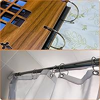 Vista 6 de 3 pulgadas (paquete de 12) anillos de libro de hojas sueltas, con metal niquelado para llaves y tarjetas de índice, para escuela, hogar u oficina