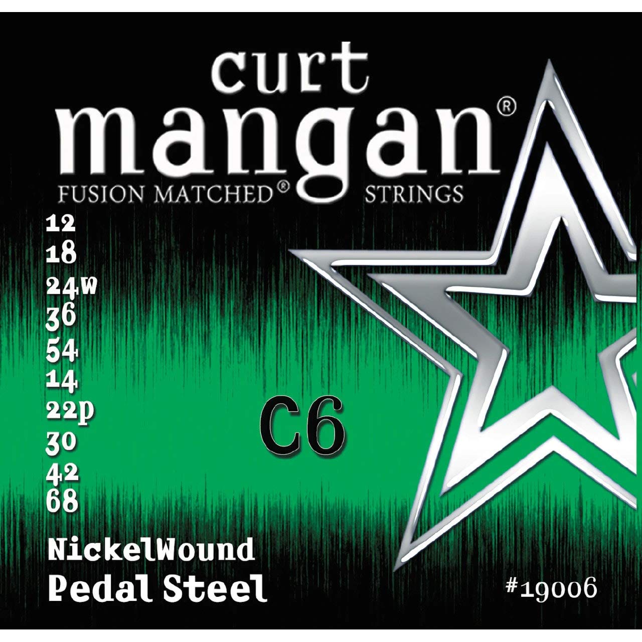 Curt Mangan Fusion Matched Nickel Wound Pedal Steel Strings (17-68)